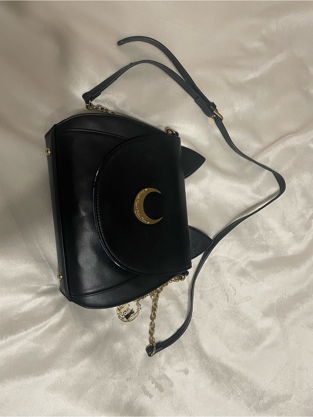 Samantha Vega Sailor Moon Luna Cat Black Cat Crossbody Bag Purse - Picture 2 of 10